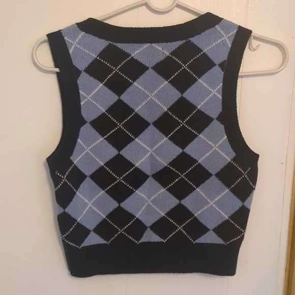 Argyle sweater vest - Picture 2 of 2